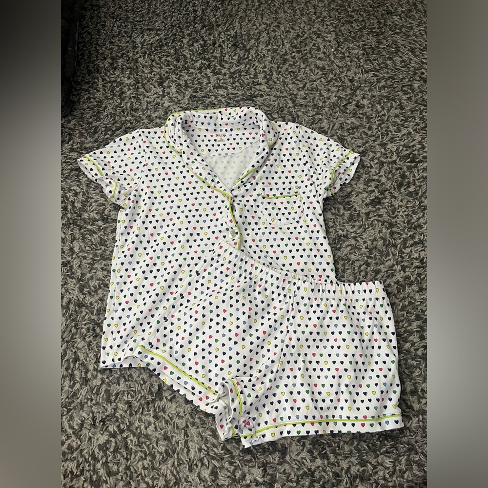 Roller Rabbit Rainbow Star PJS Size Small